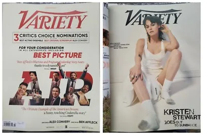 VARIETY MAGAZINE-JANUARY 11 2024-KRISTEN STEWART-Brand New • $17.99