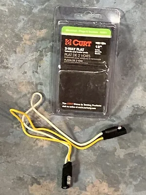 Car Quick-Disconnect/ Connect ~ 2-Pin SAE Wire Harness Plug ~ Curt 58021 • $4