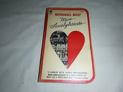 Vintage Paperback 1964 Miss Lonelyhearts By Nathanael West Avon Book • $6