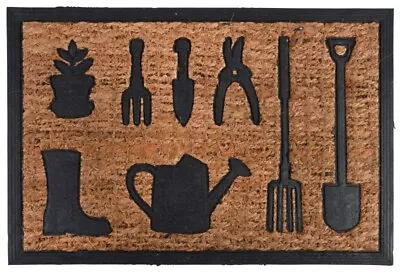 Fallen Fruits Rubber & Coir Doormat (Garden Tools) • £9.14