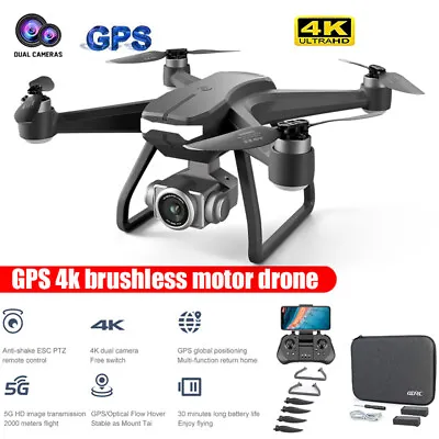 4DRC F11 GPS RC Drone With 6K FHD 5G Wifi Camera FPV Large Quadcopter Brushless • $166