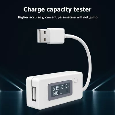  LCD Micro USB Charger Battery Capacity Voltage Current Tester Meter Detector  • $7.39