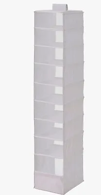 Ikea Hanging Skubb Pax Wardrobe Shoes Boxes White Free Postage • £10.97