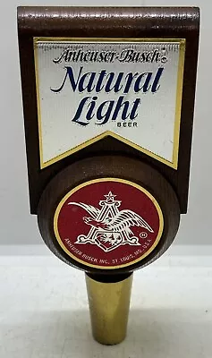 Vintage Anheuser Busch Natural Light Beer Advertising Beer Tap Handle Natty Knob • $9.99