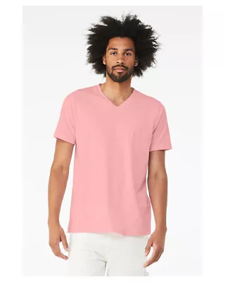 Bella + Canvas 3005 Unisex Jersey Short-Sleeve V-Neck T-Shirt • $12.85