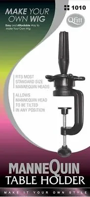 Cosmetology Mannequin Table Head Wig Holder Stand Desk Table Clamp • $9.95