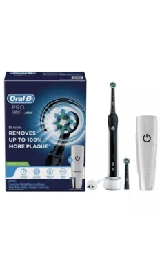 $43.97 • Buy BRAND NEW Oral B Pro 800 Cross Action Electric Toothbrush Black + FREE SHIPPING