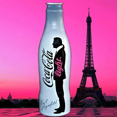 Limited Edition 2010 Karl Lagerfeld Coca Cola Light Aluminum Bottle Diet Coke • $116.62