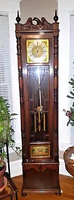 Antique Art Deco Winterhalder / Colonial Westminster Chime Grandmother Clock Ci • $3700