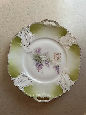 Vintage Unmarked Cake Plate  • $12.99