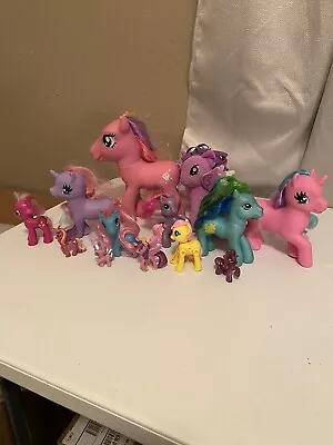 My Little Pony Lot Of 13 Multi Size Toys Horses Unicorns My Pretty Pony • $20