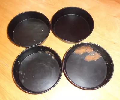 £1 • Buy Set Of Four Small Individual Yorkshire Pudding/Quiche/Tart Tins