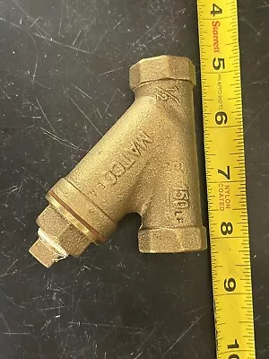 Matco-Norca 145LF 1pcs Lead Free Y Strainer- Bronze With Brass Plug • $10