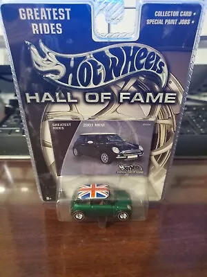 Hot Wheels Hall Of Fame Series Greatest Rides Green Mini Cooper • $5