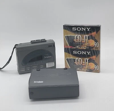 £29.21 • Buy Dictaphone Model 2223 Cassette Tape Voice Recorder Dictation Processor Tested
