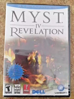 MYST IV: Revelation Windows/Mac  2004 BRAND NEW SEALED • $18.95