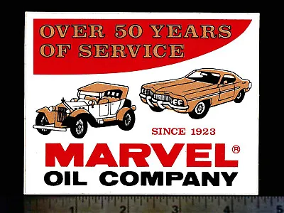 MARVEL Oil Company - Original Vintage 1970's Racing Decal/Sticker • $4.95