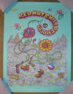 RED HOT CHILI PEPPERS Concert Gig Poster Print SAN ANTONIO 5-17-23 2023 Spusta • $74.99