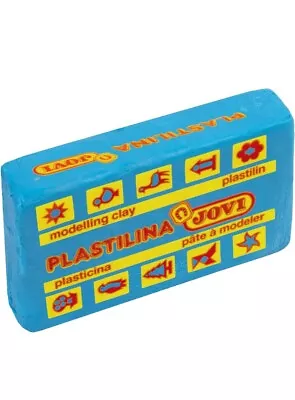 Jovi Plastilina Reusable Non-Drying Modeling Clay; 1.75 Oz. Bar Light Blue 70 • $3