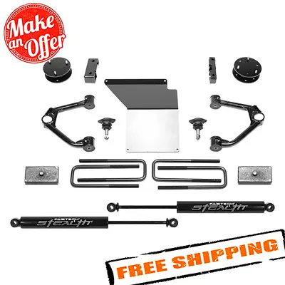 $938.48 • Buy Fabtech Budget Front & Rear Suspension Lift Kit For 07-13 Chevy Silverado 1500