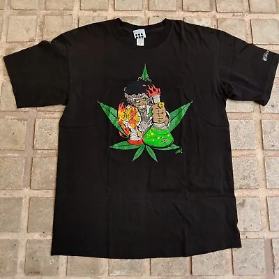 Vintage Cypress Hill 2000 Smoke Out Tour T-Shirt Dr Green Thumb Weed Size XL • $149