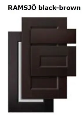 IKEA Kitchen Door Ramsjo Black 21 X 24 Akurum Kitchen Beech Door NEW 101.532.81 • £76.88