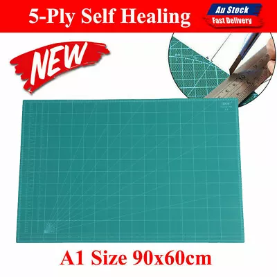 A1 5-Ply Self Healing Craft Cutting Mat 2-Sided Print Quilting Scrapbooking AU • $26.30