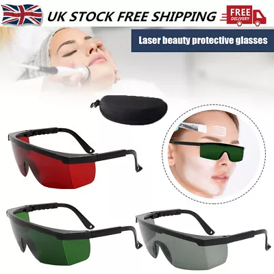 New Laser Safety Glasses Eye Protection For IPL E-light Hair Removal Goggles UK • £5.95