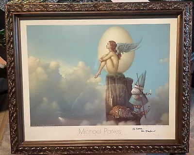 Magic Spring Ornate Framed Art Print SIGNED  By Michael Parkes • $250