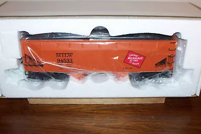 K-line Train K6251-1371 Milwaukee Road Die-cast Two-bay Hopper With Coal Load  • $65