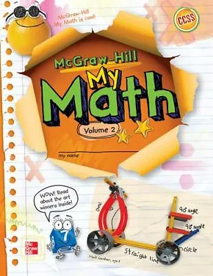 McGraw-Hill My Math Grade 3 Student Edition Volume 2 • $4.36