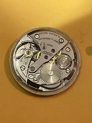 Vintage GRUEN Men's Watch Movement - N510SS - 17 Jewels - RUNS Awesome DIAL • $25