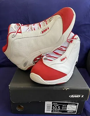 DS AND 1 Tai Chi LX White Red Sz 10.5 D1055MWR Basketball Vince Carter VC Retro • $297.95