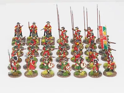 28mm Monmouth Rebellion British Infantry & Cavalry. Painted. Blue 481 • £205