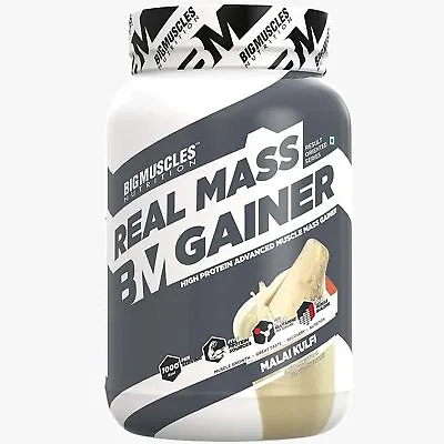 Bigmuscles Nutrition Real Mass Gainer Choose Size & Flavour • $280