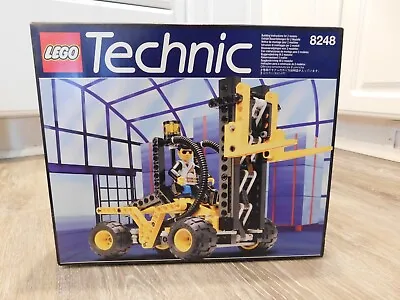 NEW IN BOX! Never Opened! Lego Technic 8248 Yellow Forklift Truck From 1998 • $79.97
