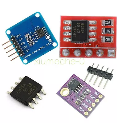 LM75A Temperature Sensor High-speed I2C Interface Development Board For Arduino • $1.27