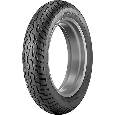 100/90-19 (57H) Dunlop D404 Front Motorcycle Tire Black Wall • $102.87