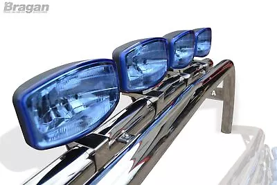 Roll Bar + Rollback Tonneau Cover + Spots + LEDs For Mitsubishi L200 2005-2015 • $3589.15