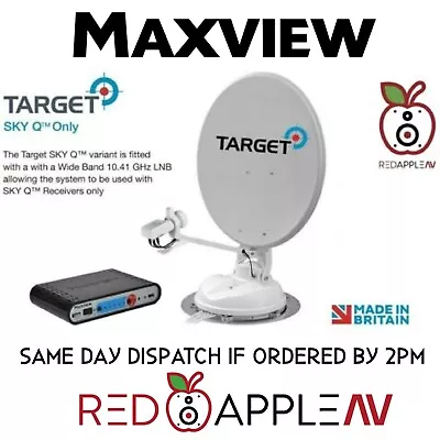 Maxview Target 85cm Sky Q LNB Fully Automatic Caravan Motorhome Satellite Dish  • £1799.99