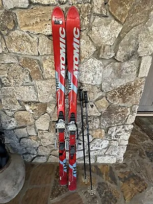 Atomic TM22 Telemark Skis 180 With Voile Bindings And Poles • $64.99