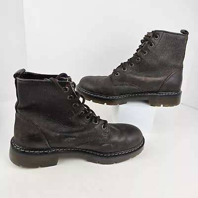 Vintage Levi’s Dark Brown Leather Shoes Boots Size 9.5 LM 20507 Men’s Good Shape • $40.50