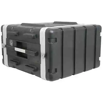 Pulse ABS-6U 19  6U Rack ABS Flight Case | Rack Mount Carry Case With Handle • £114.99