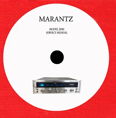 Service Manual For Marantz Supersope Cassette By Model On 1cd In Pdf Format • $19