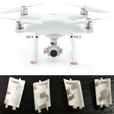 $16.46 • Buy White Landing Gear Cover Case Repair Parts For DJI Phantom 4 Pro /Adv V2.0 Drone