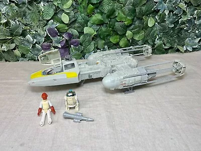 STAR WARS : VINTAGE Y-WING FIGHTER MODEL 1983 -  Good Condition • £51