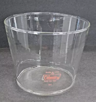 Vintage Coleman Globe - Model 5107 D-6 Clear Glass Red Logo NOS #GL-5 • $18.50