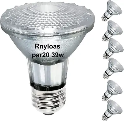 PAR20 Flood 39W 120V 480 Lumens High Output 6 Pack 39W PAR20 Halogen Bulb... • $37.99