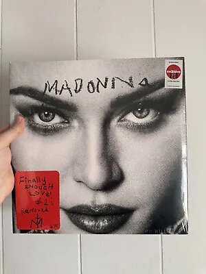 Madonna – Finally Enough Love - Ltd Ed Exclusive Crystal-clear Vinyl 2lp New 22 • $18