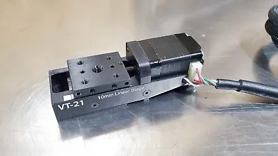 Micronix VT-21S Linear Stage With Cable 10mm Stroke 5 Mm/s Travel Speed • $89.98